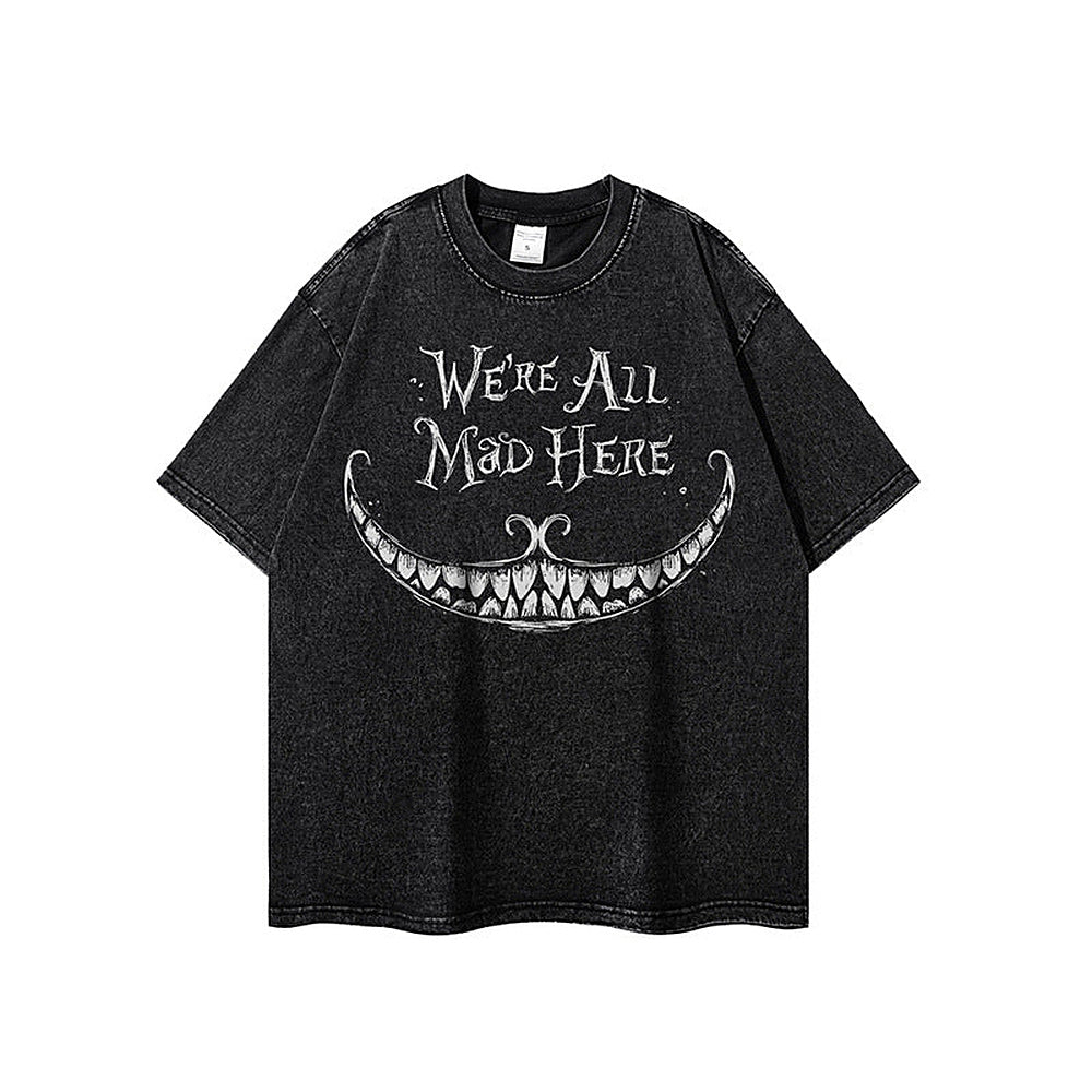 Mad Here Grin Graphic Tee
