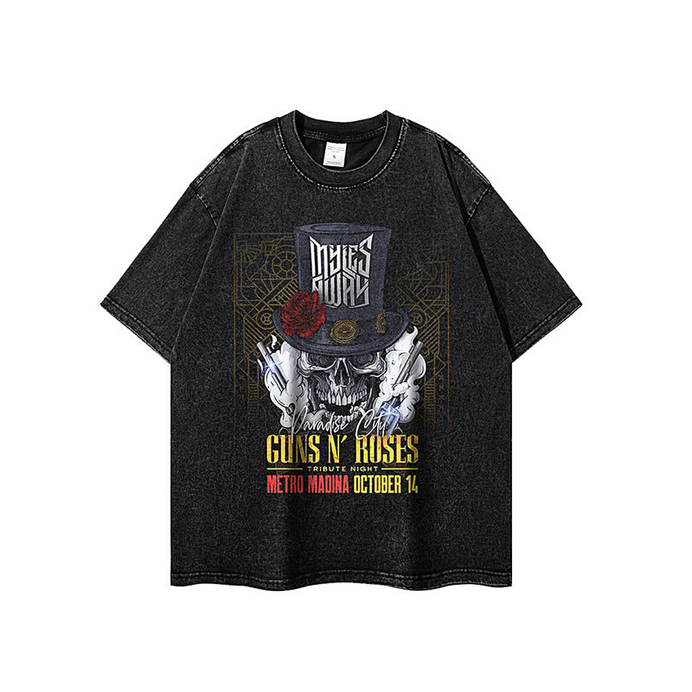 Top Hat Skull Tribute Tee