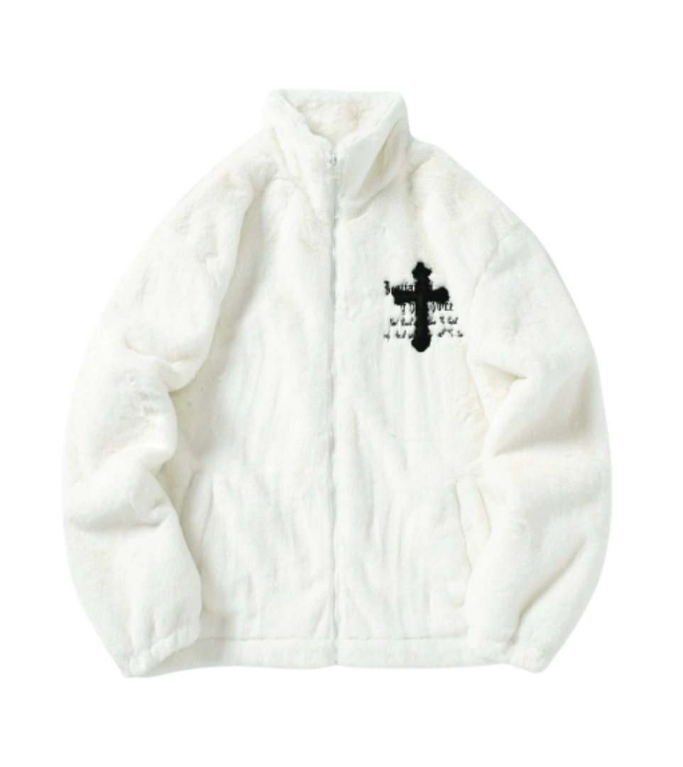Crossed White Jacket