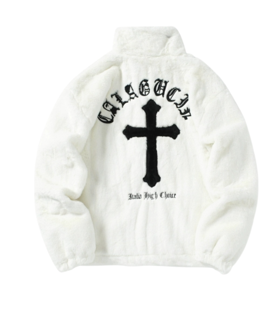 Crossed White Jacket