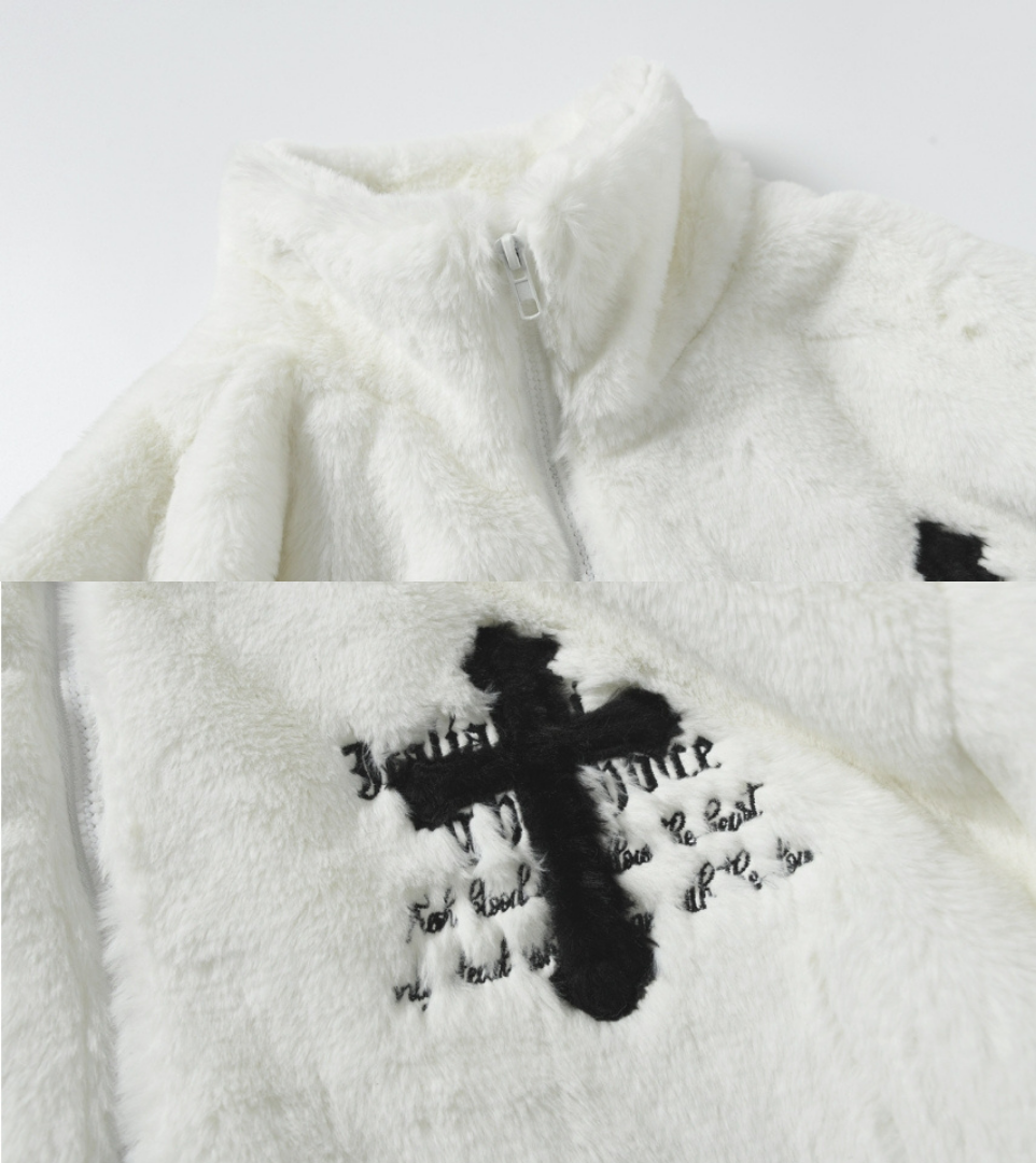 Crossed White Jacket