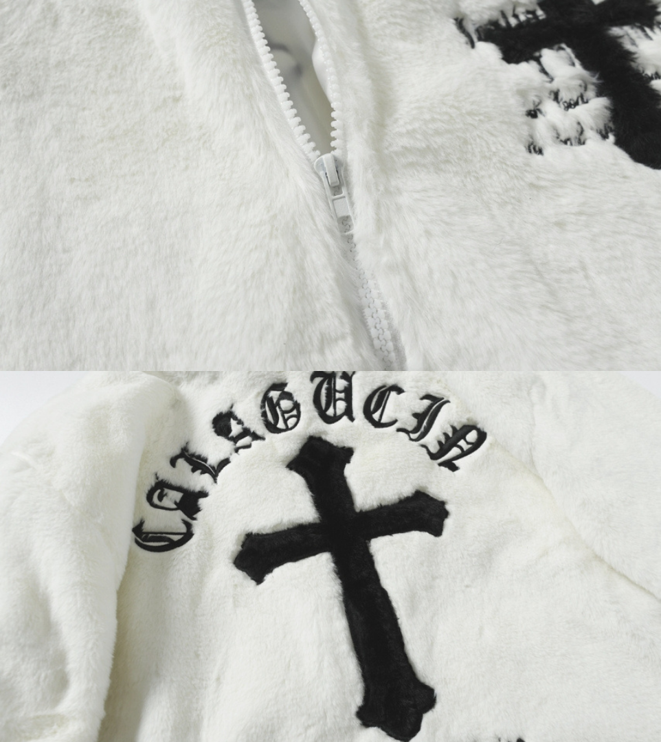 Crossed White Jacket