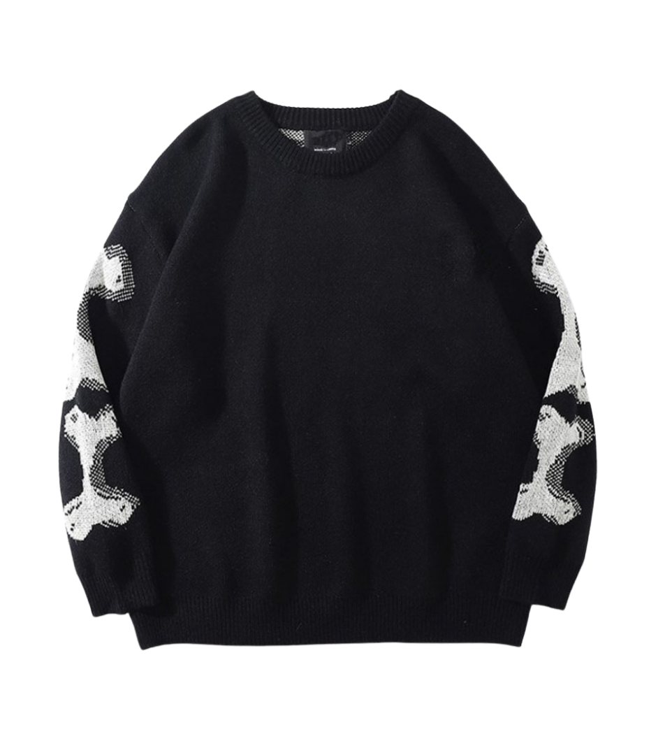 Bone frame Knit Sweater