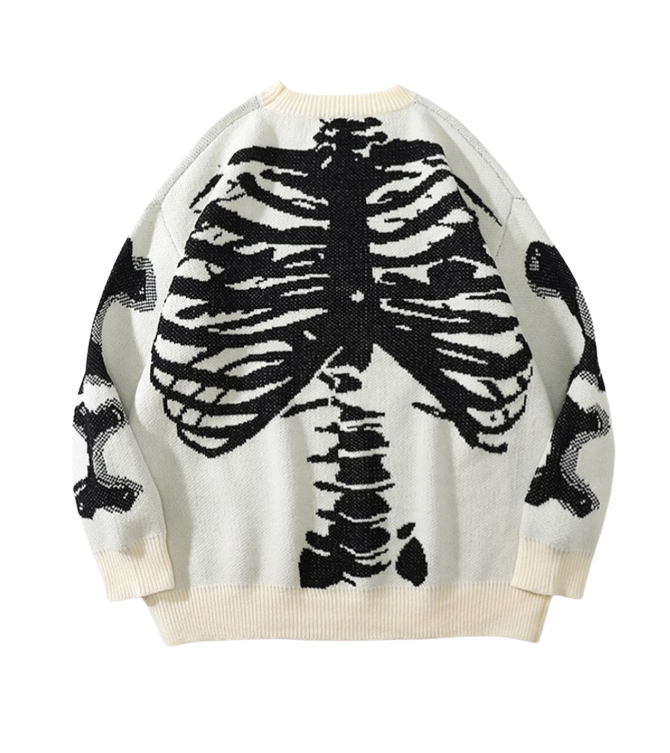 Bone frame Knit Sweater
