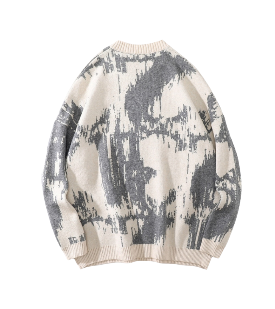 Glitch Weave Sweater