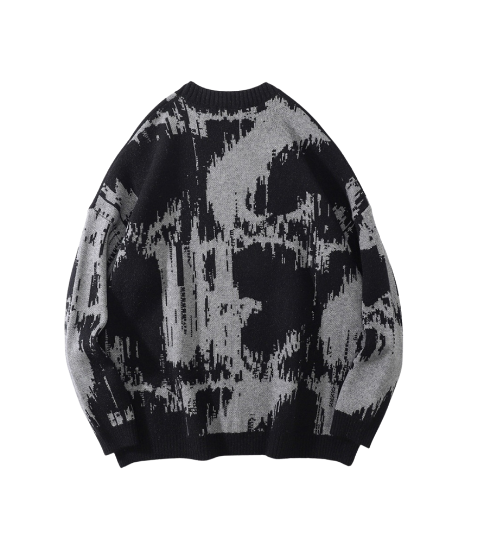 Glitch Weave Sweater