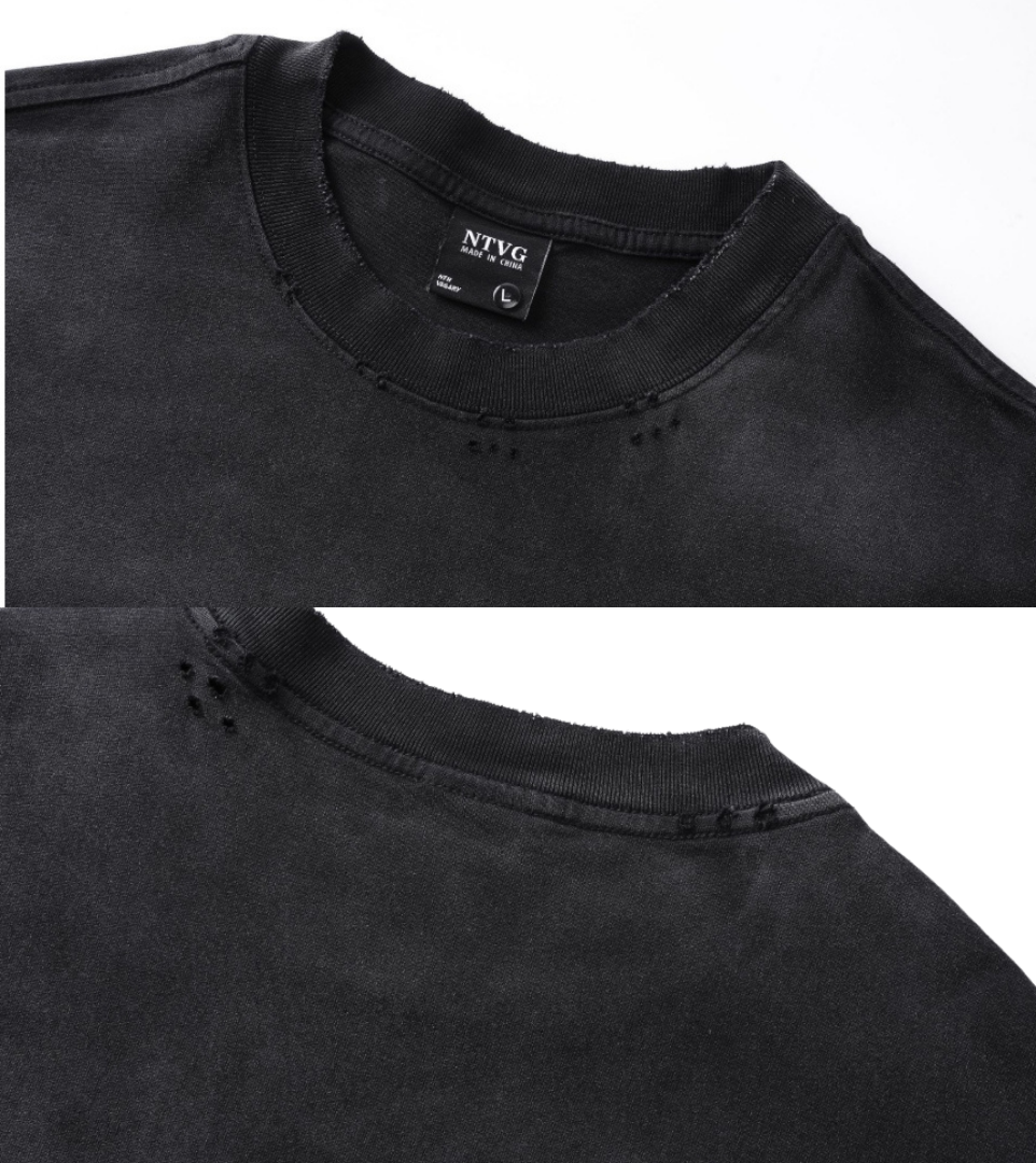 NTHVAGARY Multi‑Logo Long T-Shirts