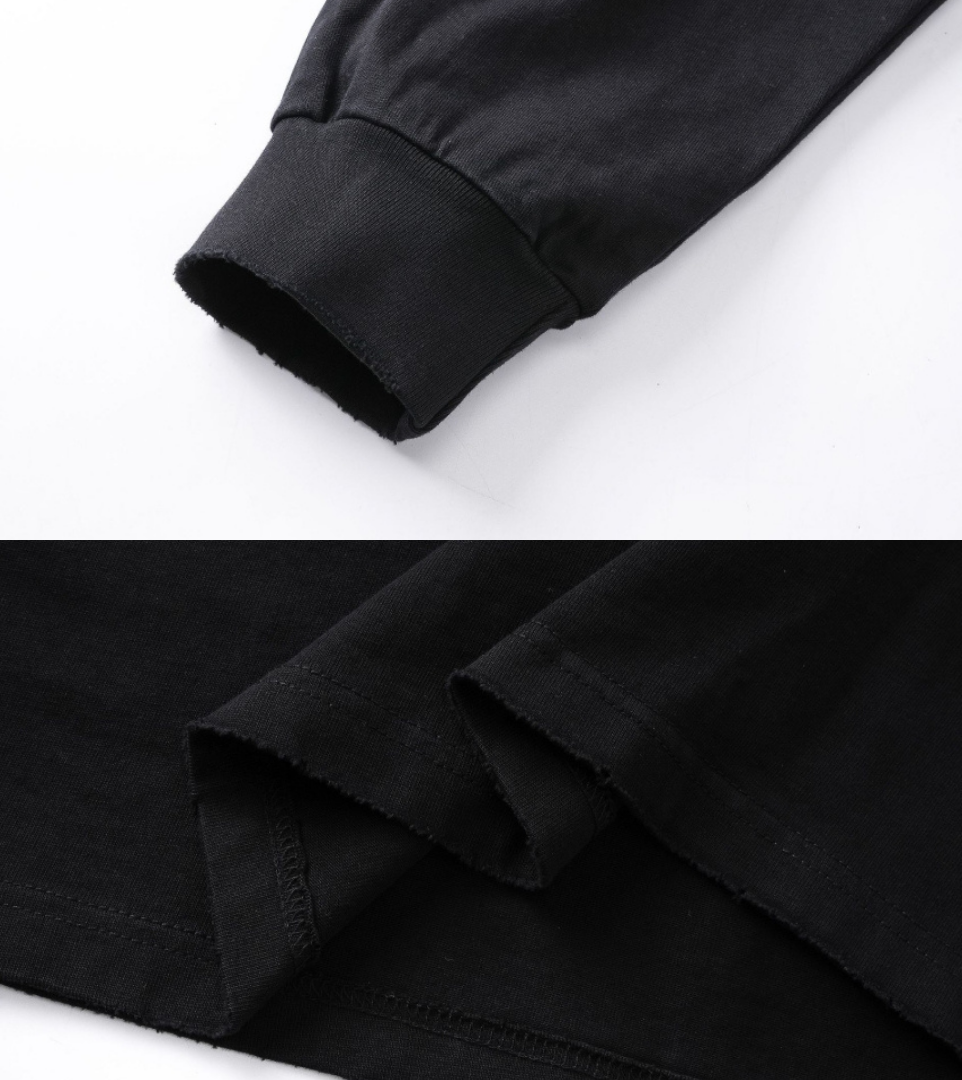 NTHVAGARY Multi‑Logo Long T-Shirts
