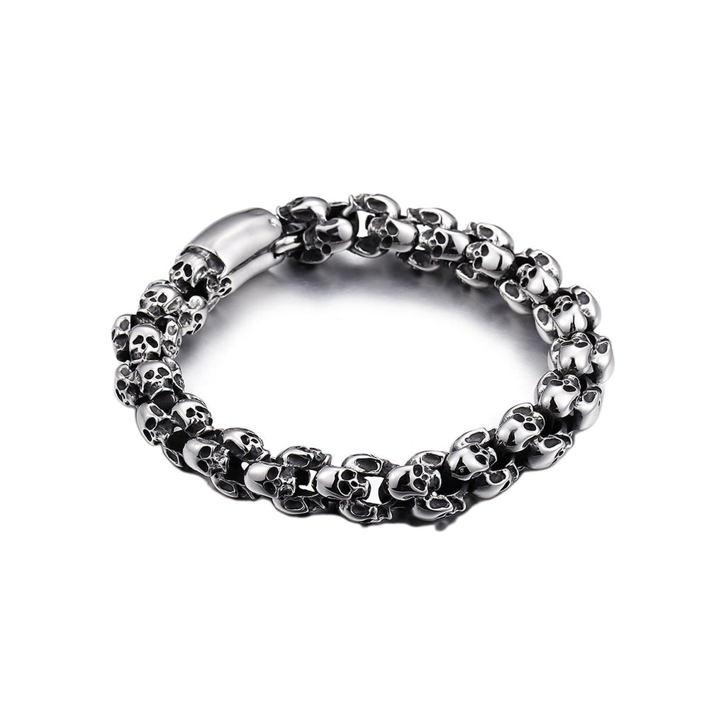 Skull Link Bracelet