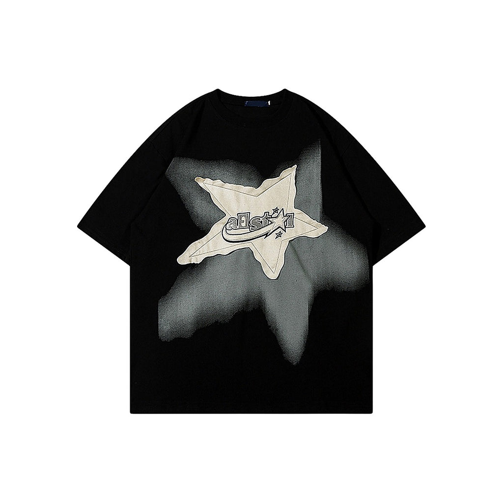 Chenille Star Patch Tee