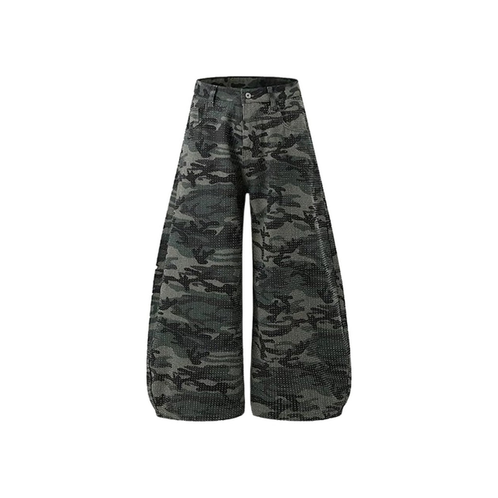 Camo Shadow Wide Denim