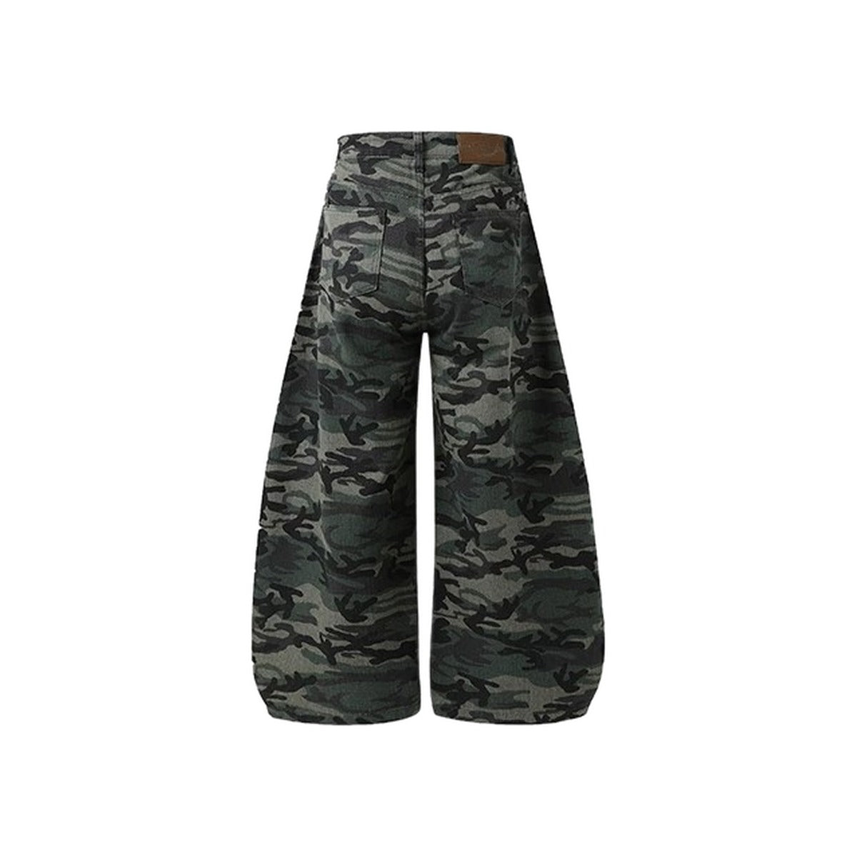 Camo Shadow Wide Denim