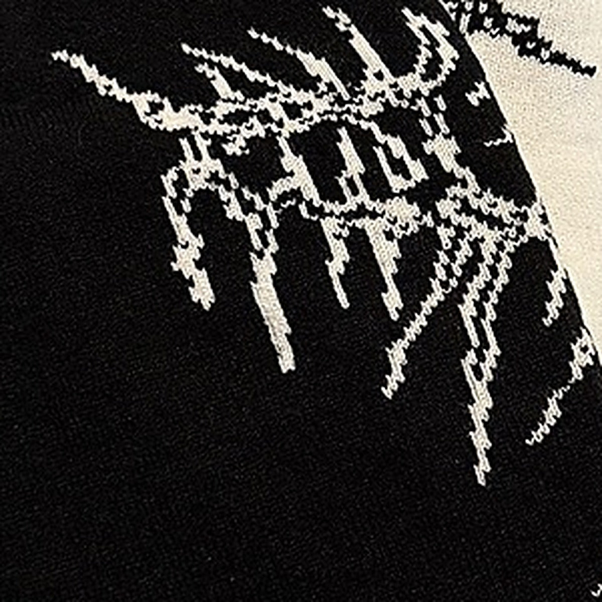Skeleton Jacquard Beanie