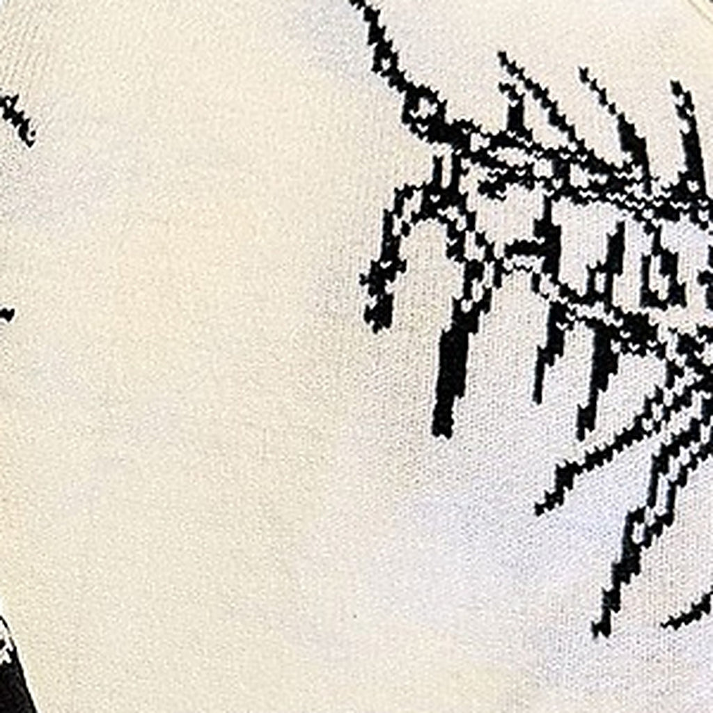 Skeleton Jacquard Beanie